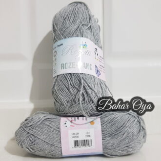 Rozetti Roze-Panç Pamuklu İp 40136 - Gri