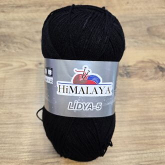 Himalaya Lidya-5 Viskoz İp 52410 - Siyah