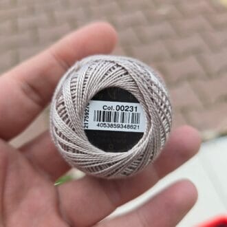Anchor Koton Perle 8 - 00231 (Yurtdışı Renk)