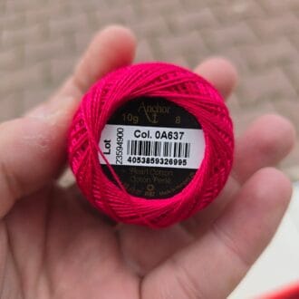 Anchor Koton Perle 8 - 0A637 (Yurtdışı Renk)