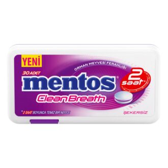 Mentos Clean Breath Orman Meyvesi Şeker 21g