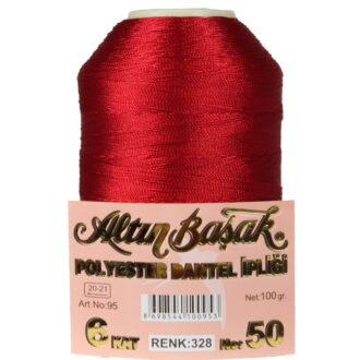 Altınbaşak Polyester Nakış İpi 100g 6 Kat No: 50 - 328