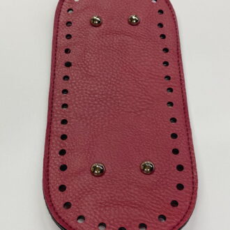 Çanta Tabanı 24x11cm - Salpalı Deri - Bordo