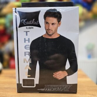 Tutku Erkek Termal Fanila Siyah