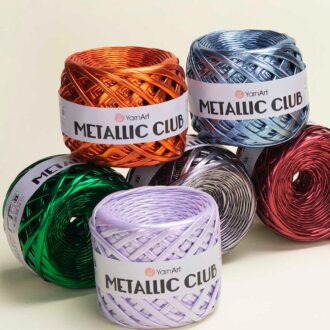 Yarn Art Metallic Club 8117 - Grafit Mavisi - Görsel 6