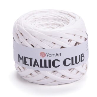 Yarn Art Metallic Club 8121 - Beyaz