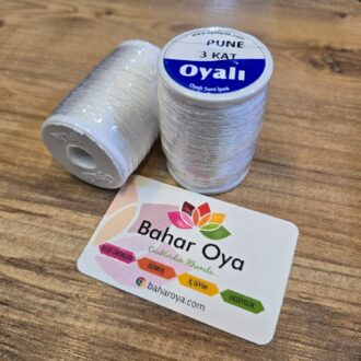 Oyalı Suni İpek Simli Pune