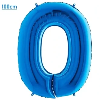 Folyo Balon Harf Mavi 0