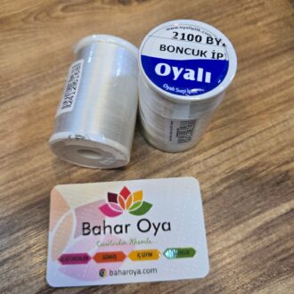 Oyalı Boncuk Sarma İpi 2100 - Beyaz