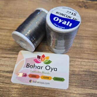 Oyalı Boncuk Sarma İpi 2715 - Koyu Gri