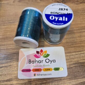 Oyalı Boncuk Sarma İpi 2874 - Açık Petrol