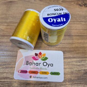Oyalı Boncuk Sarma İpi 5039 - Sarı