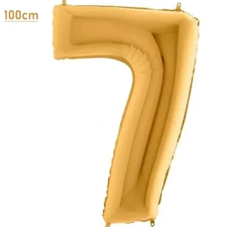Folyo Balon Rakam Altın 7