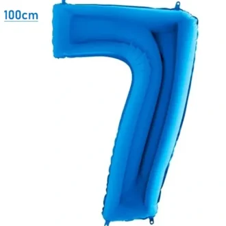 Folyo Balon Harf Mavi 7
