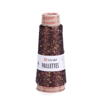 Yarn Art Paillettes 8007 - Kahve