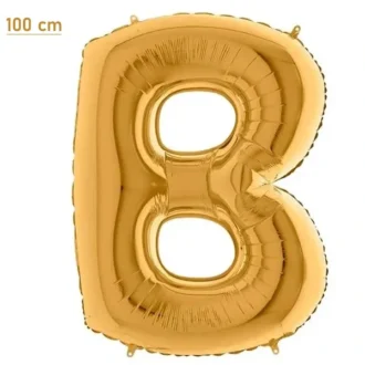 Folyo Balon Harf Altın B