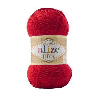 Alize Diva 106 - Koyu Kırmızı