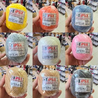 İplix Naturel Raffia 50g - Ucuz Rafya İp - 32 Renk