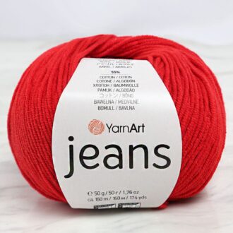 Yarn Art Jeans 50 g - 90 - Kırmızı