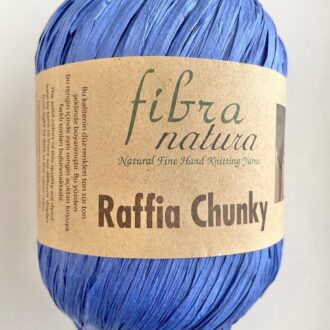 Fibra Natura Raffia Chunky 114-35 - Mavi