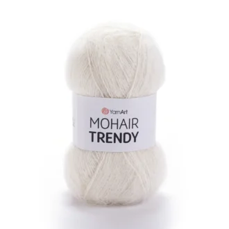 Yarn Art Mohair Trendy - 1003 - Krem