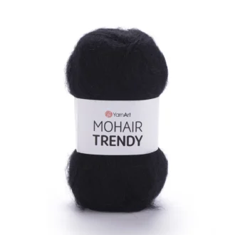 Yarn Art Mohair Trendy - 102 - Siyah