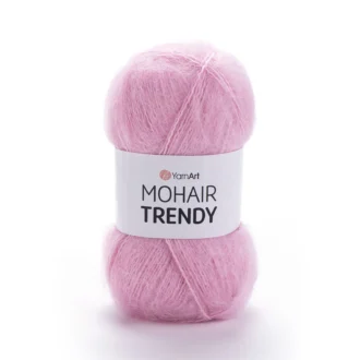 Yarn Art Mohair Trendy - 127 - Pembe