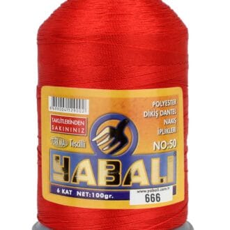 Yabalı Polyester Nakış İpi 100 g - 666