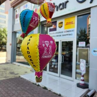Kapadokya Askılı Deri Balon