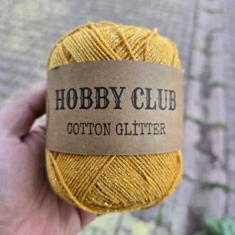 Hobby Club Cotton Glitter - 058 - Sarı