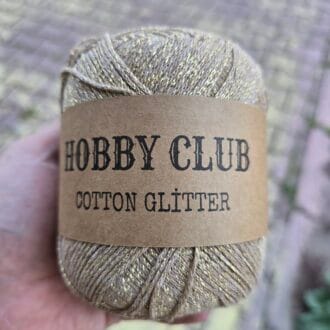 Hobby Club Cotton Glitter - 036 - Bej